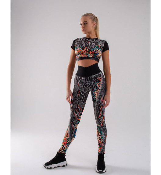 Лосины Corsage Bloom "Coral" Bona Fide