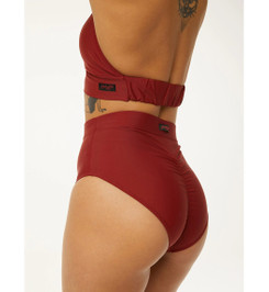 Шорты бордовые Bikini Polerina