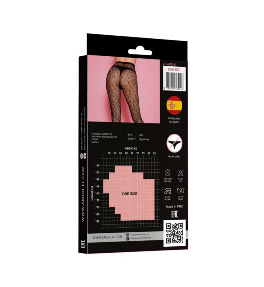 Колготки с леопардовым рисунком