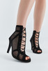 Туфли хилсы Shoes Stories черные HLS001/BLK