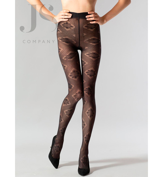 Колготки черные PASIONE 02 Gatta