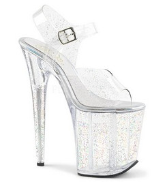 Стрипы Pleaser прозрачные FLAM808MMG/C/M