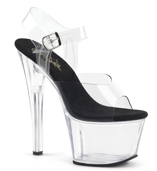 Стрипы Pleaser прозрачные SKY308/C-B/M