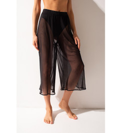 Кюлоты черные сетка Shark