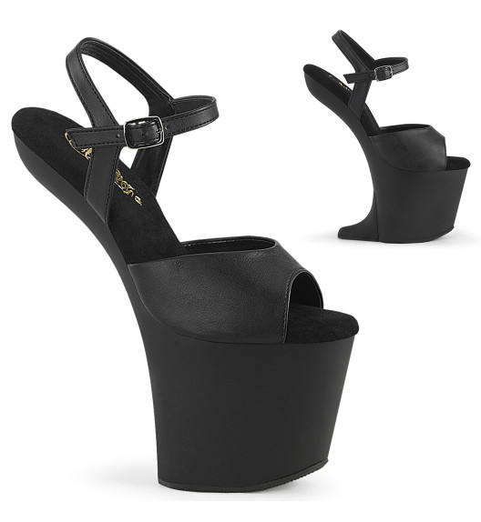 Стрипы Pleaser черные CRAZE809/BPU/M