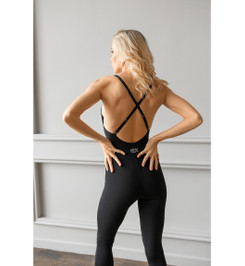 Комбинезон чёрный Milana Shark