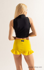 Шорты желтые с воланами Sun Shark