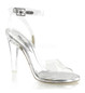 Босоножки Pleaser прозрачные CLE406/C
