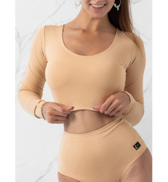 Рашгард бежевый Prosto I-Style