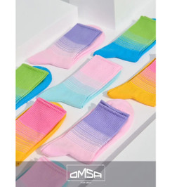 Носки бирюзовые Style 554 Omsa