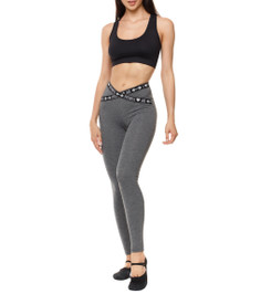 Леггинсы серый меланж Armour Crazy Fit