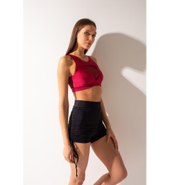 Топ бордовый Force Shark