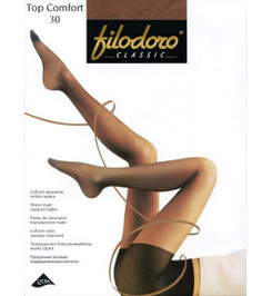 Колготки телесные TOP COMFORT 30 Filodoro Classic