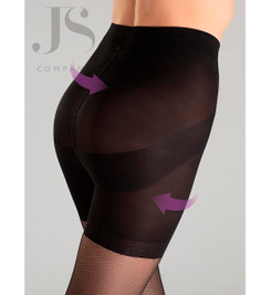 Колготки черные EFFECT UP RETE VISION Giulia