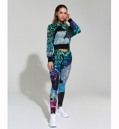 Лосины Classic Vibes "Blue" Bona Fide