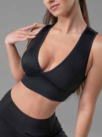 Топ черный TulipI-Style