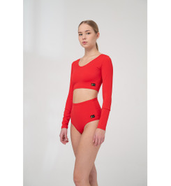 Рашгард красный Prosto I-Style