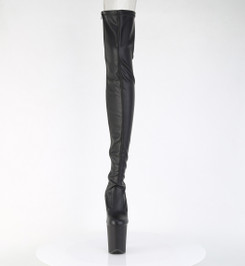 Ботфорты на платформе Pleaser черные FLAM3850/BPU/M