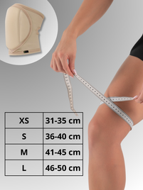 Наколенники бежевые Sport I-Style