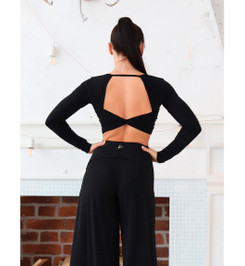 Топ черный Butterfly I-Style