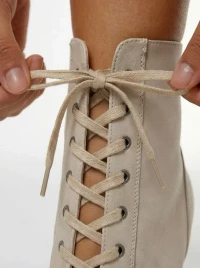 Туфли Хилсы Estrella Pro бежевая кожа ESP908BE