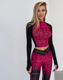 Рашгард Move Up Tiger Lily "Acid Pink" Bona Fide