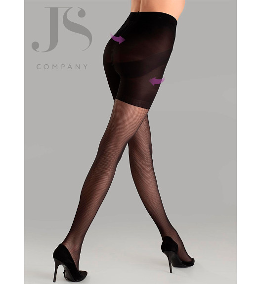 Колготки черные EFFECT UP RETE VISION Giulia