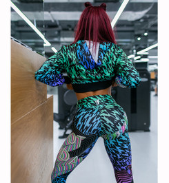 Лосины Classic Vibes "Blue" Bona Fide