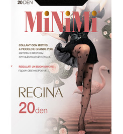 Колготки черные REGINA 20 Minimi