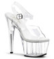 Босоножки Pleaser прозрачные ADO708/C/M