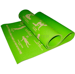Коврик для йоги зеленый RW-6-З