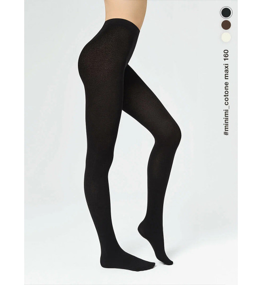 Колготки черные COTONE 160 Minimi