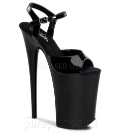 Босоножки Pleaser черные INF909/B/M