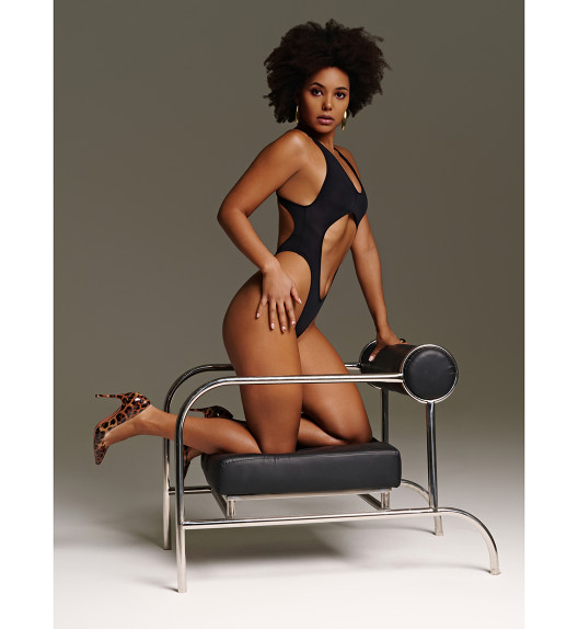 Боди черное Celestina Shark