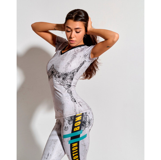 Футболка V-Shirt La Florista "Ceramic"  Bona Fide