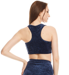 Топ синий Lola Velvet Star