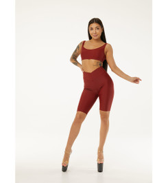 Велосипедки бордовые Jaya Polerina