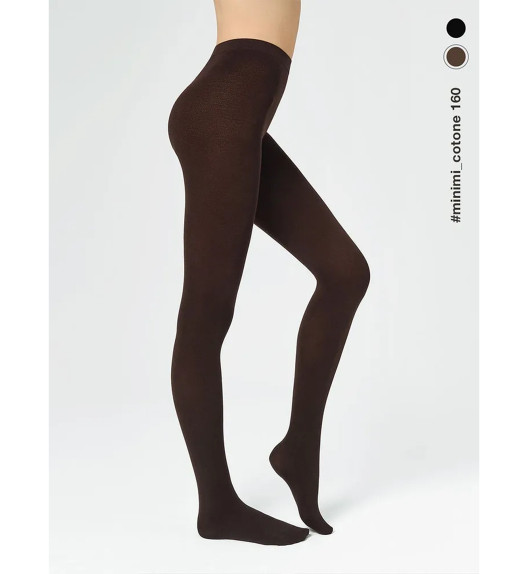 Колготки коричневые COTONE 160 Minimi