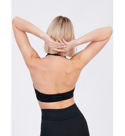 Топ черный Bombshell Velvet Star