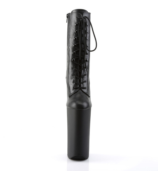 Ботильоны на платформе Pleaser черные BEY1020/BPU/M