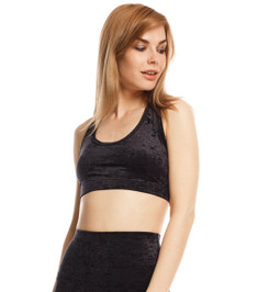 Топ черный Lola Velvet Star