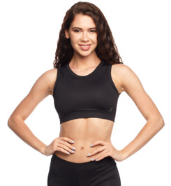 Топ черный Circle