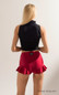 Шорты бордовые с воланами Sun Shark