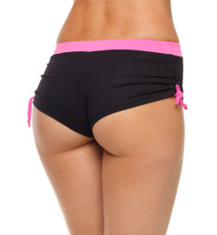 Шорты черные с розовым Bielmann Star