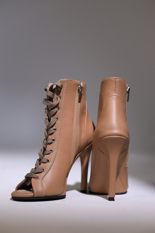 Туфли хилсы Estrella Lux карамель ESL1103CA