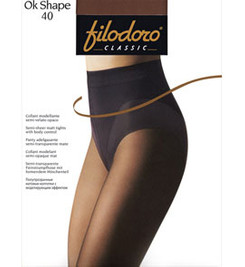 Колготки черные OK SHAPE 40 Filodoro Classic