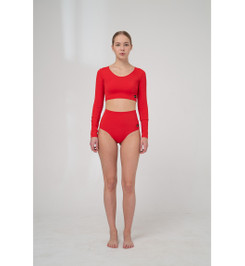 Рашгард красный Prosto I-Style