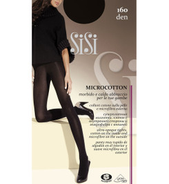 Колготки черные MICROCOTTON 160 SiSi