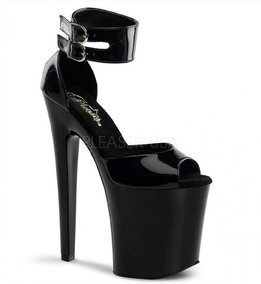 Стрипы Pleaser черные XTM875/B/M