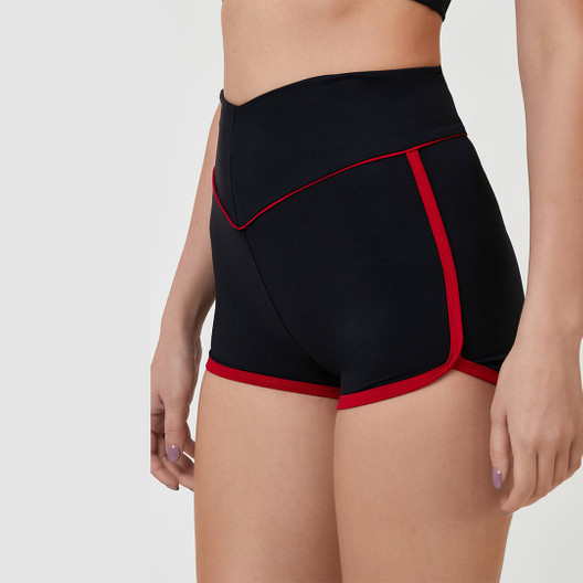 Шорты черные с красным Play Up